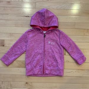 Mackinac Island baby girls size 24 months hooded zip up sweatshirt pure michigan